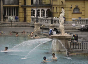 Mineral Bath, Szechenyi Spa, Budapest, Hungary