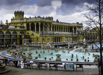 Healing Mineral Baths, Budapest, Hungary