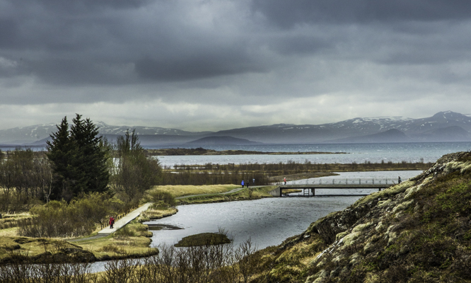 Icelandic Viking Democracy,Ϸingvellir, Iceland, Democracy, site of the annual All Thing