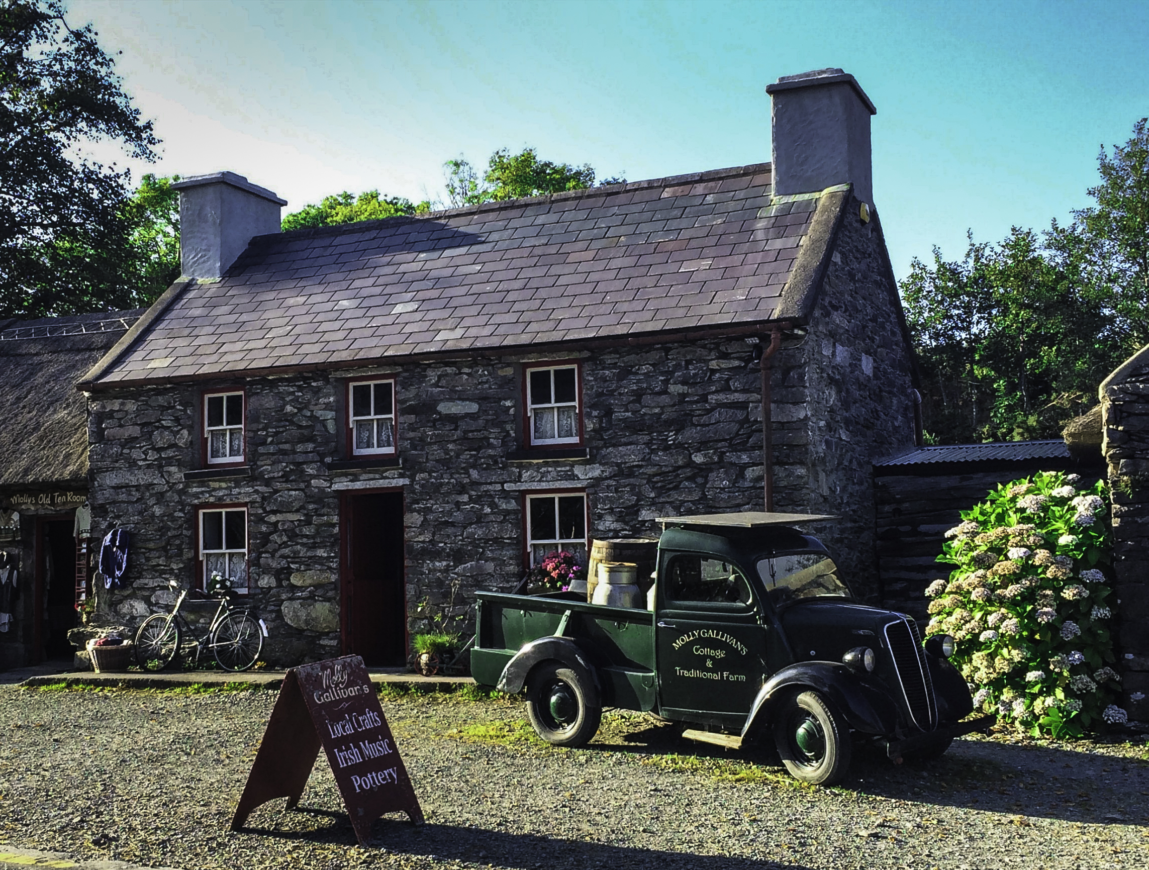 Molly Gallivan's Stone Cottage, Kerry Hills, Ireland