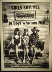 Girls Say Yes to Boys Who Say NO, Summer of Love Exhibit, De Young Museum, Golden Gate Park, San Francisco, CA