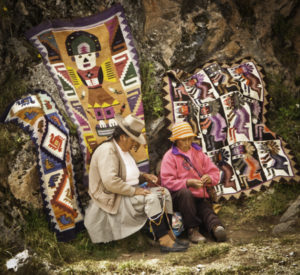 Local weavers of Chinchero, Peru