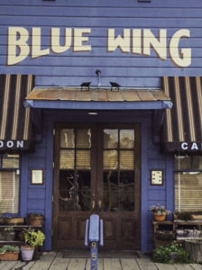 Blue Wing Cafe and Saloon, the heart of Main Street, Upper Lake, Lake County, California