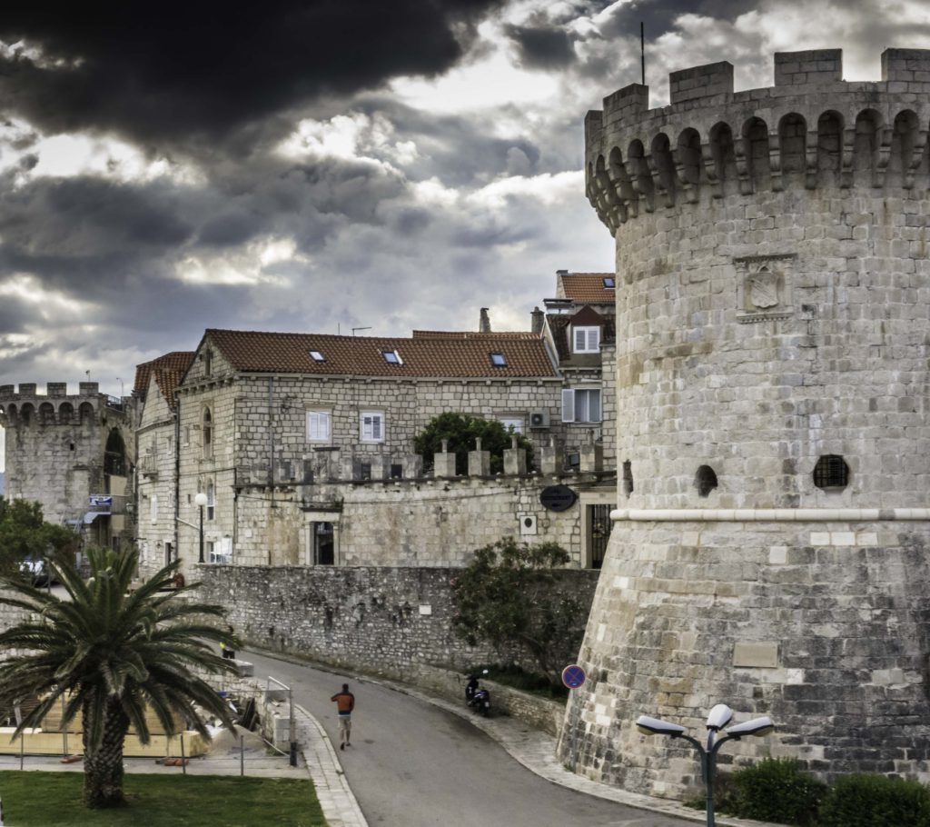 Korcula Old Town, Dalmatian Islands, Aegean Sea, Katerina Line cruise, Croatia Islands Cruise