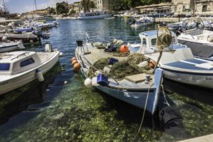Bol Harbor - traditional fishing , Bol, Brac Island, Croatia, Dalmatian Islands, Aegean Sea, Katerina Lines cruise, Croatia Islands Cruise