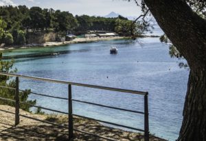 Walkway to Bol, Brac Island, Dalmatian Islands, Aegean Sea, Croatia, Cruising the Dalmatian Islands with Katarina Line, Croatia Islands Cruise