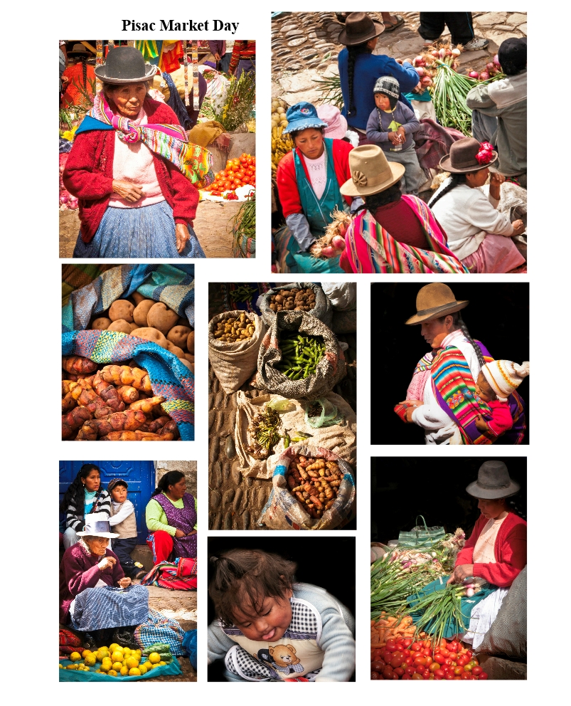 Pisac market, Pisac, Peru