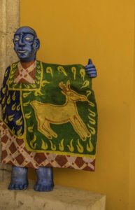 Signature piece for Casa de los Venados (house of the sacred deer), Valladolid, Quintanaroo, Mexico