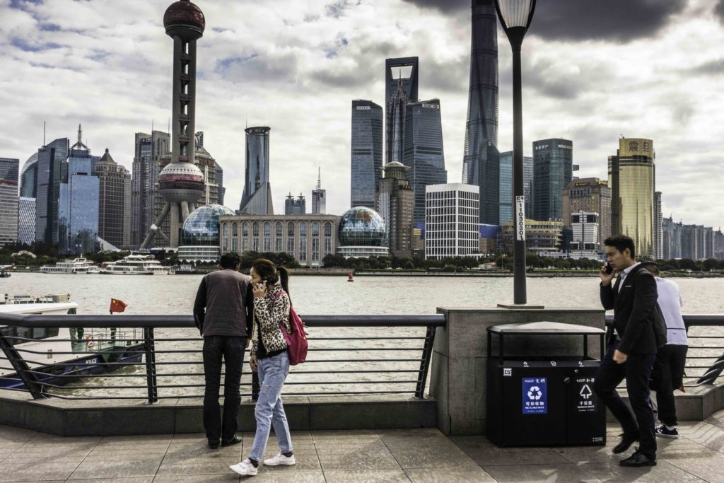 Modern Shanghai from The Bund, Shanghai, China