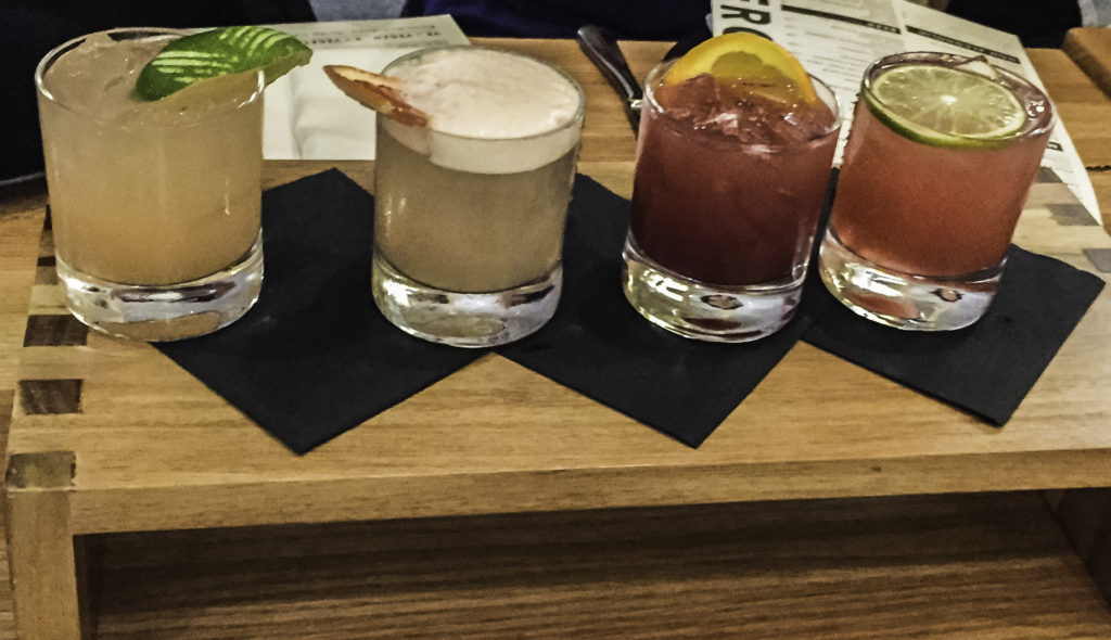 Specialty cocktails on tap, Perch & Plow restaurant, Santa Rosa, California