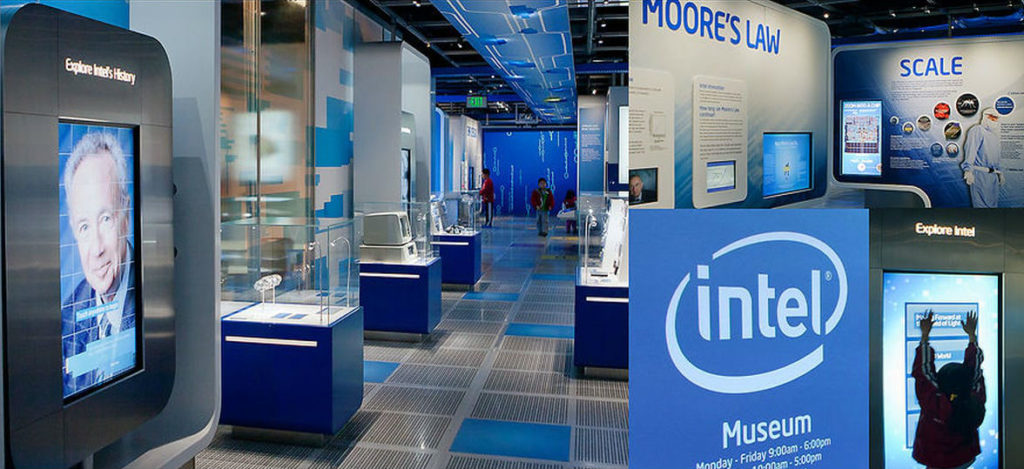 Inside the Intel Museum. Photo: Intel Corporation