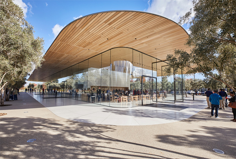 The Apple Park Visitor Center. Photo: Apple Inc.