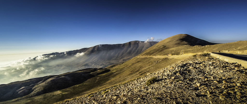 On top of the Mount Lebanon Range