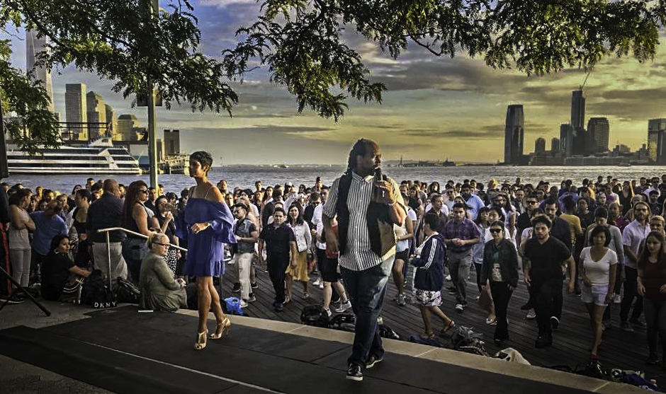 Salseros Class on the Hudson River, New York City