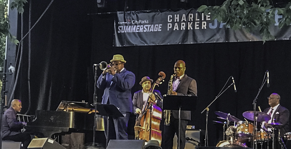 Art Blakey tribute, New York City, East Village, Tompkins Square Park