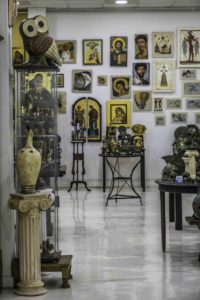 Artist's Cooperative in the Plaka, Athens, GreeceG