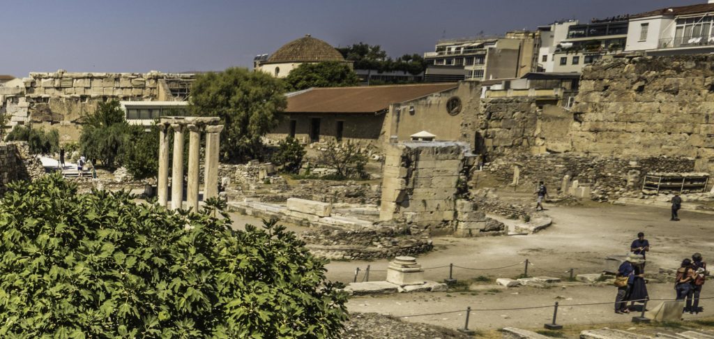 The Roman Agora, Athens, Greece