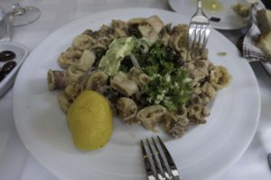 Kalamarakia (Calamari) in Athens Plaka