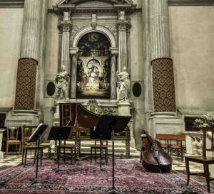 Vivaldi concert, Interpreti Veneziani, Chiesa San Vidal, Venice, Italy