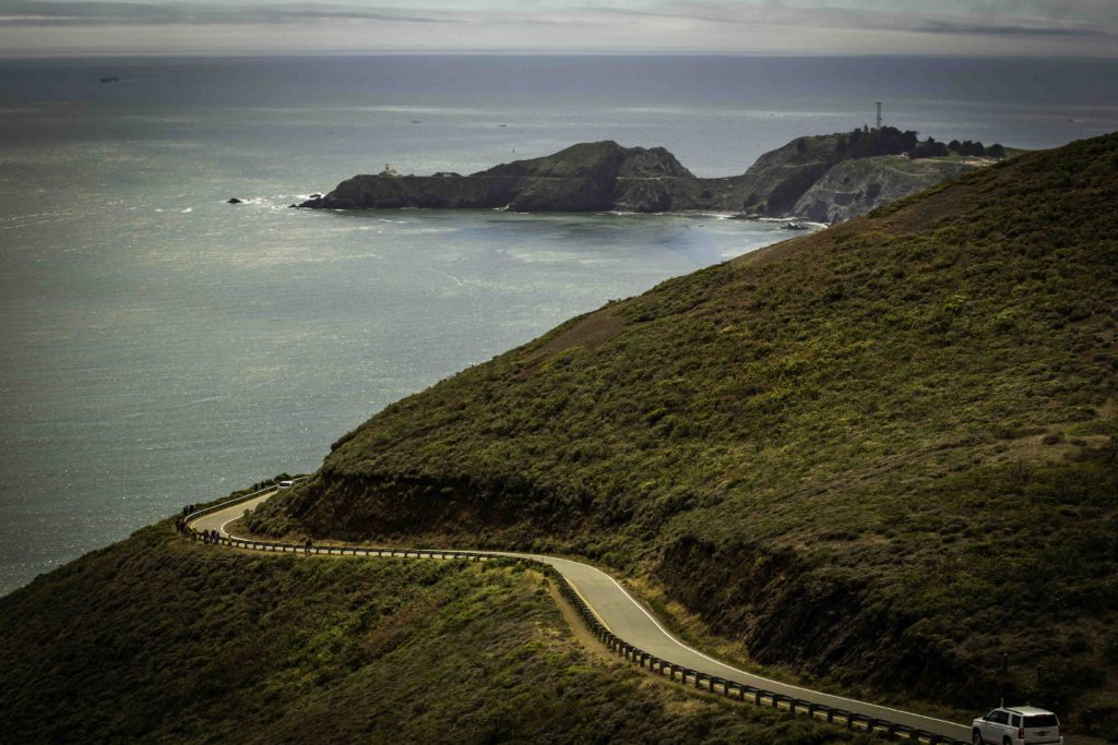 Conzelman Road to Point Bonita Lighthouse, Marin Headlands, Golden Gate Recreation Area, San Francisco, California