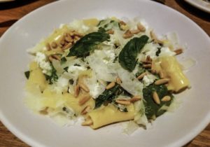 The restaurant "Monteverde", Pasta, Chicago, Illinois