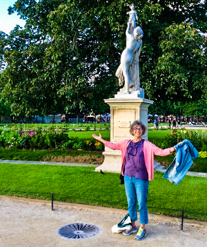 The Author at Tuileries, Paris, France