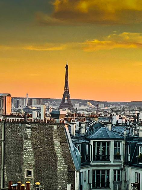 Tour Eiffel 9:30pm, Paris, France