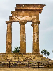 Temple Of Juno Lacinia, Valle die Templi in Agrigento, Sicily, Italy