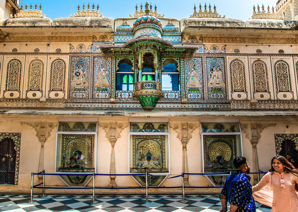 The city palace of Udaipur, Rajasthan, India