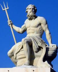 Poseidon (Photo courtesy of greekmythology.com)