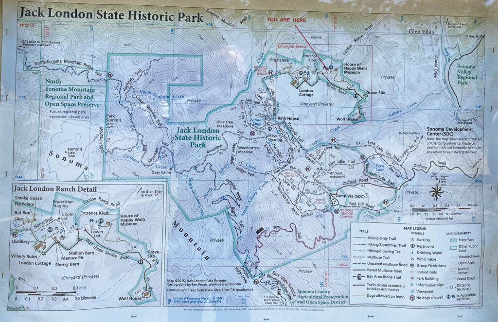 Jack London State Park, Glen Ellen, Sonoma Valley, California