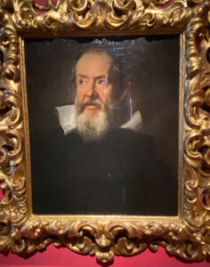 Portrait of Galileo, Justus Suttermans 1635, Uffizi Gallery, Florence, Italy