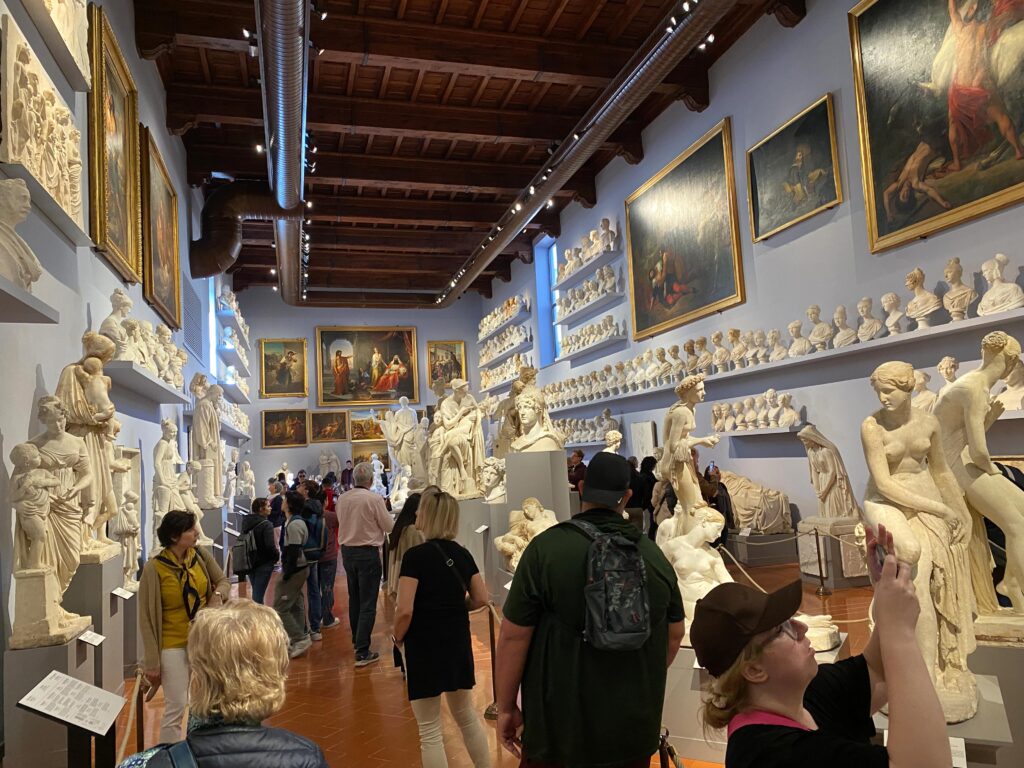 Lorenzo Bartolini gallery, The Accademia, Florence, Italy