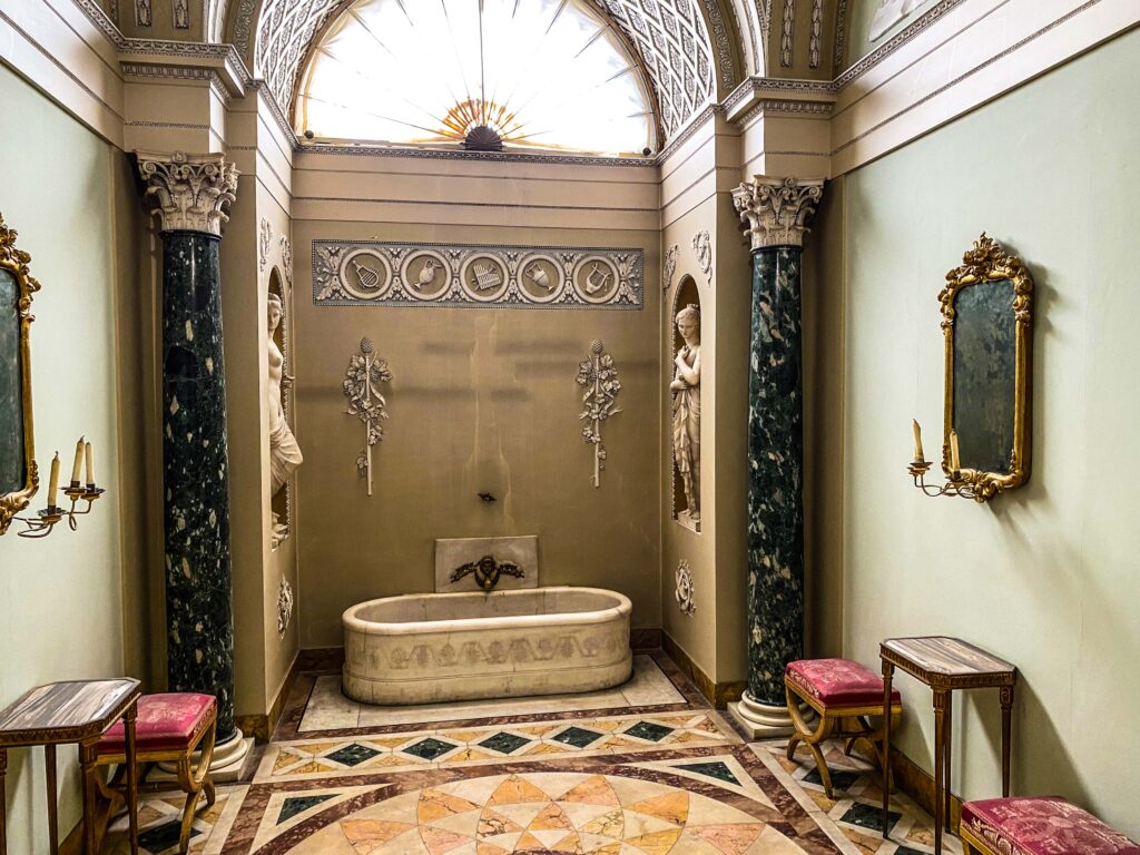 Napoleon's bathroom, Palazzo Pitti, Florence, Italy