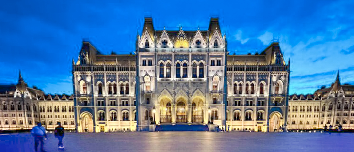 Parliament at Night, Hungary