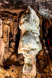 Postojna Caves in Slovenia