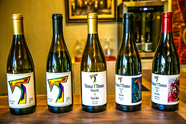 Thomas T. Thomas portfolio of wines