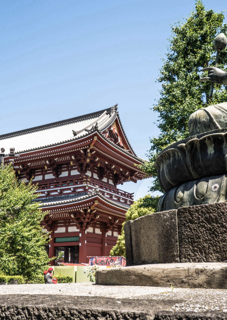 Senso-ji Buddhist Temple, Asakusa District, Tokyo, Japan