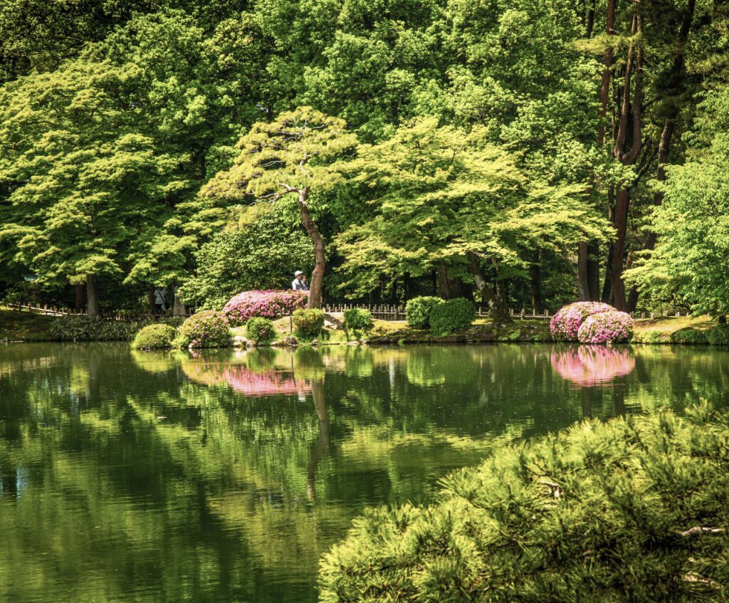 Kenrokuen Garden, Kanazawa, Japan