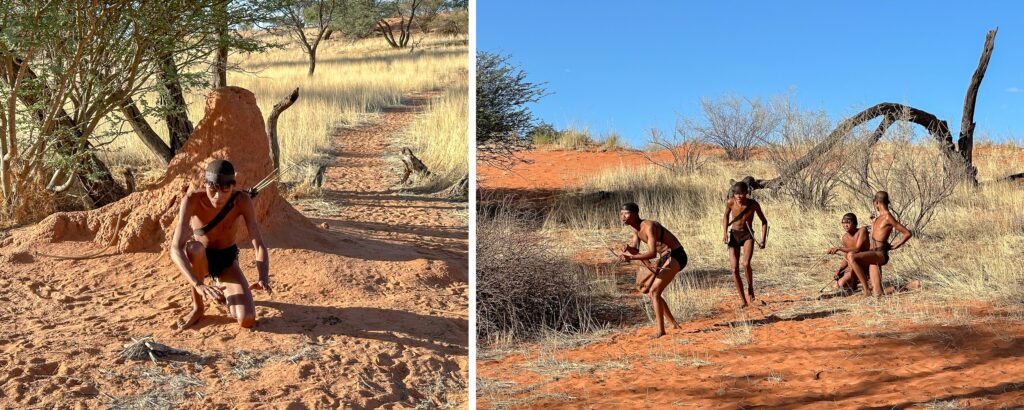 The San people, The Kalahari, Namibia, Africa