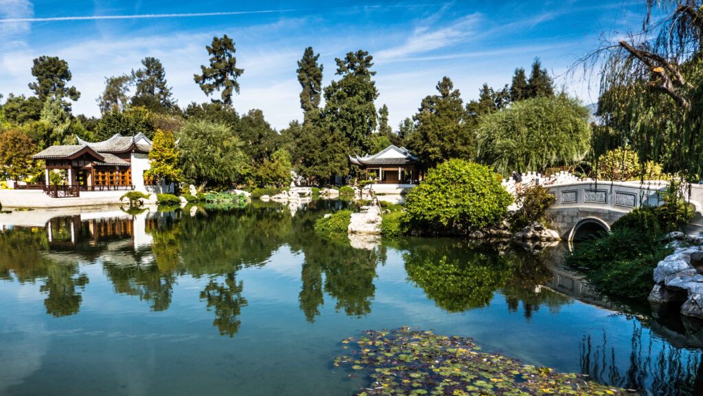 Chinese Garden, Huntington Library and Gardens, San Marino, Pasadena, California