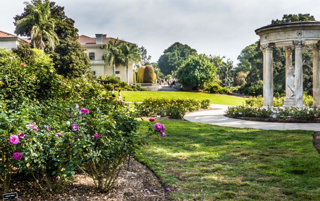 Rose Garden, Huntington Library, San Marino, Pasadena, California
