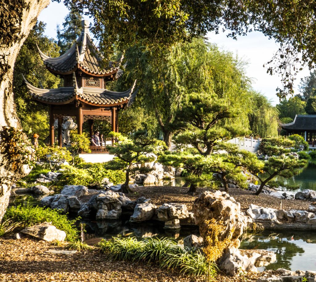 Chinese Garden, Huntington Library and Gardens, San Marino, Pasadena, California