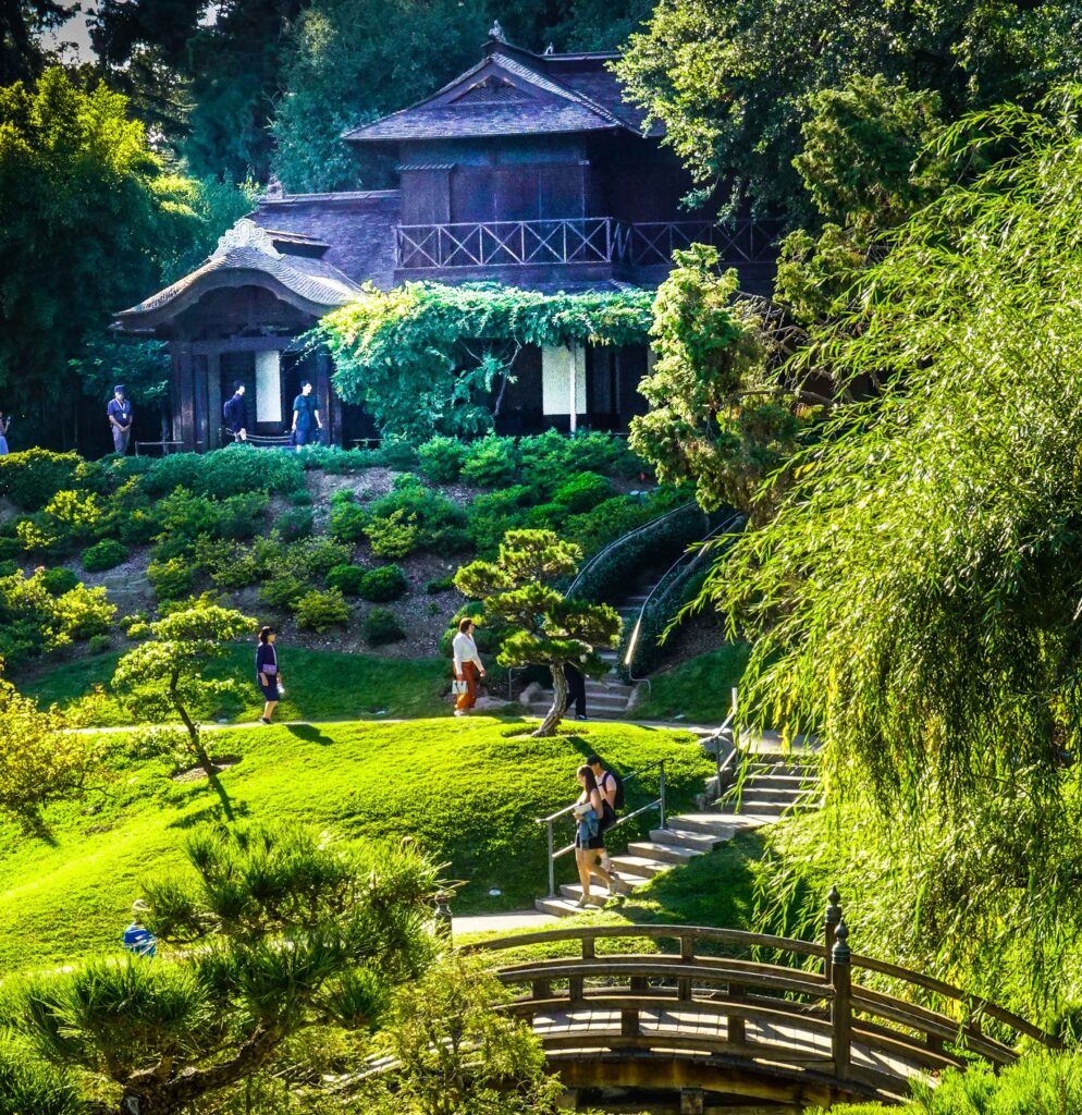 Japanese Garden, Huntington Library and Gardens, San Marino, Pasadena, California