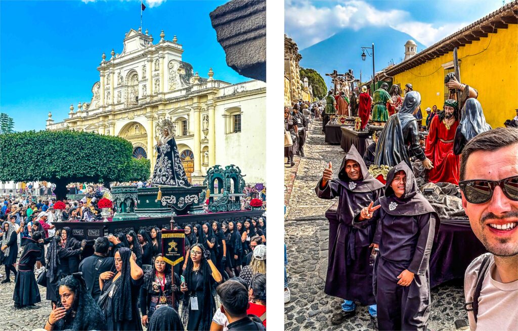 Escuela de Cristo, Easter Procession, Antigua, Guatemala