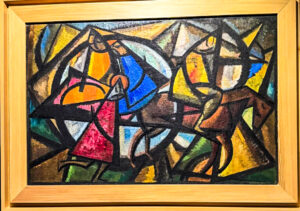 Alexander Volkov painting, Nukus, Uzbeckistan