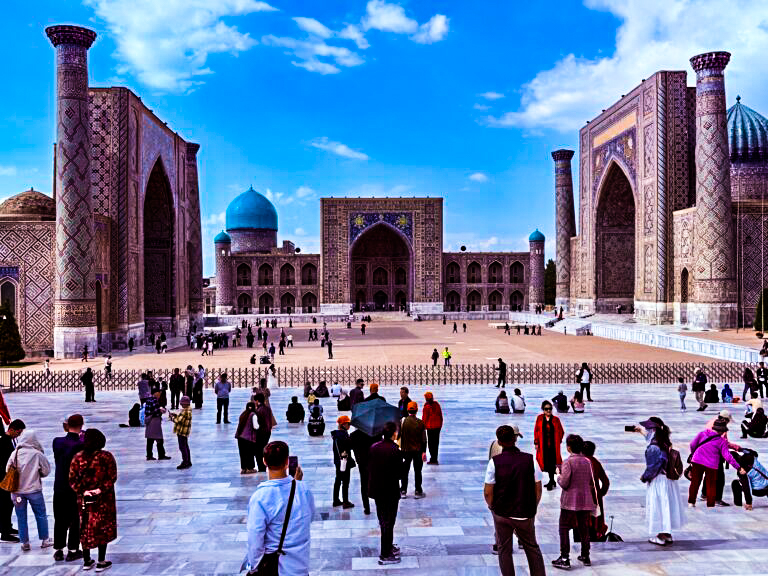 Registan Square, Samarkan, Uzbekistan