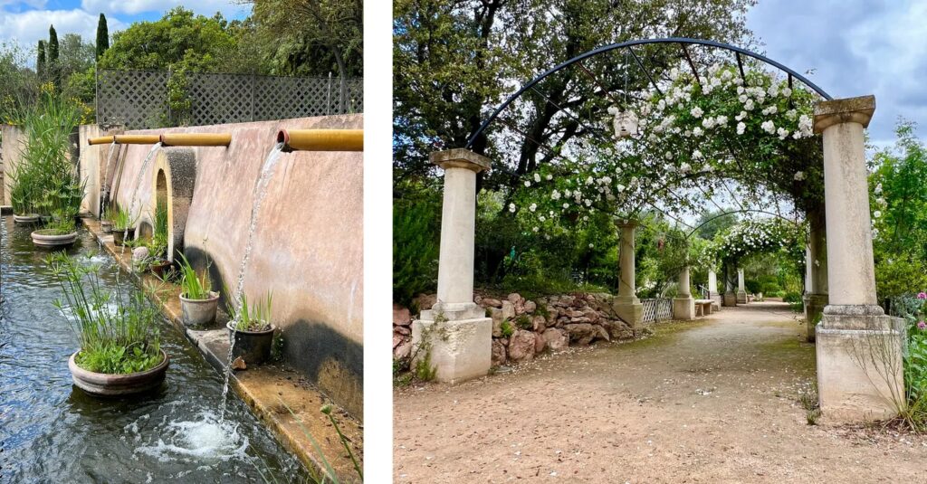Features of the Le Jardin Antique Méditerranéen, France