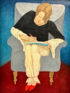 Gabrielle Münter painting, Musée d’art Moderne de Paris, France